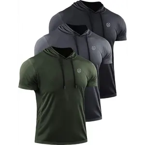 NELEUS Dry Fit Workout Athletic Muscle Tank Top Running Shirts with Hoods