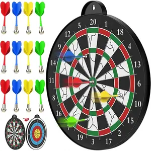 X-OMT27 Magnetic Dart Board - 12pcs Magnetic Darts - Excellent Indoor Game and Party Games - Gifts for 5 6 7 8 9 10 11 12 Year Old Boy Kids