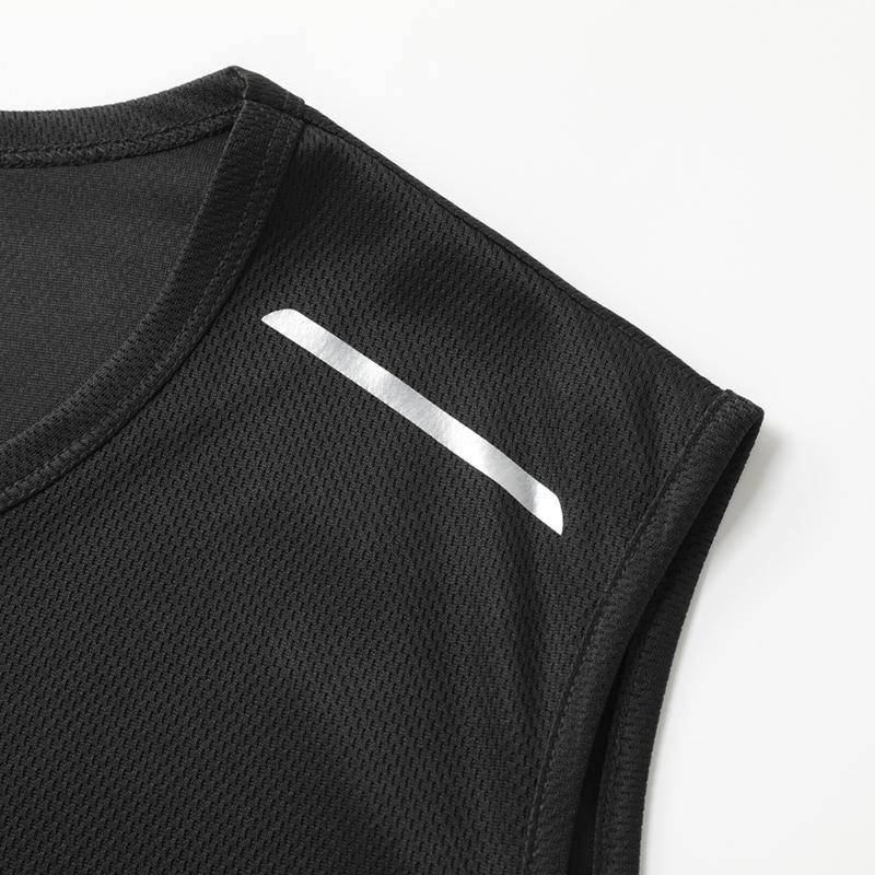 Men's   - Breathable, Quick-Dry Sleeveless Shirt, Suitable for Summer Gym, Running, and Training, Crew Neck, Polyester Fiber, Black/White/Navy Blue, Athletic Wear High Elasticity Lifestyle Beater Set Majin Vegeta Dragon Ball Tees tank tops