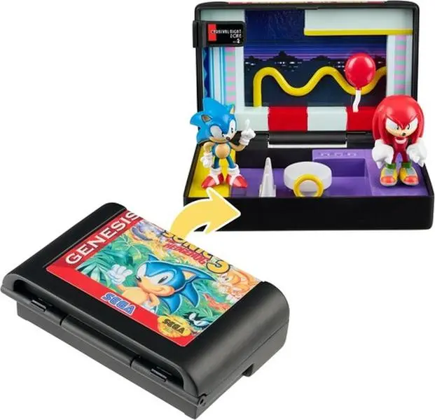 Console Heroes - Sega: Sonic the Hedgehog 3 Cartridge Playset  [COLLECTIBLES] Vinyl figurine/statue