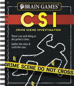 USED-Brain Games - Crime Scene Investigation (Csi) Puzzles by Publications International Ltd (Spiral-bound)