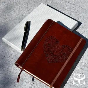Settini Heart Journal with Luxury Ballpoint Pen