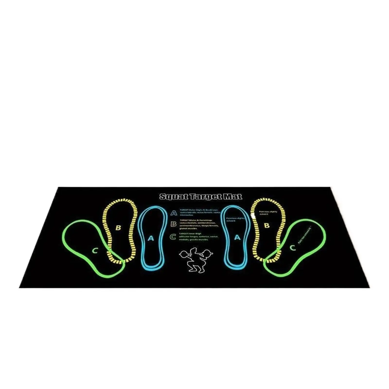 31.5'' X 13.7'' Gluteus Maximus Training Mat Squat Assisted Dumbbell Gluteus Maximus Fitness