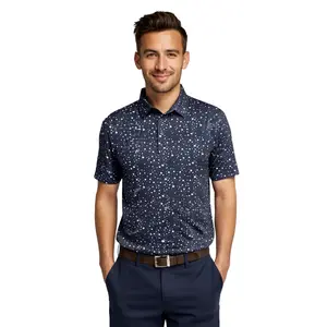 NEW Blue Splash Polo