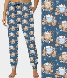 Cozy Gingerbread Joggers (ready to ship)