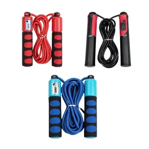 3Pcs Adjustable Jump Rope Set, Skipping Ropes with Foam Handles, Tangle-Free Sports Ropes for Daily Play