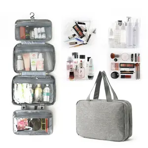 Travel Toiletry Bag for Women Men Wet Dry Separation Hanging Multi-color Cosmetics Organizer Portable Storage Pouch for Travel Business Trip Hangable Hangable Hangable storage organization Large Plaid Design Makeup Rolling Under Bed Key Locked Book Safe