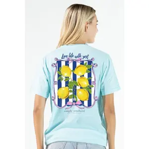 Simply Southern Life With Zest Lemon T-Shirt