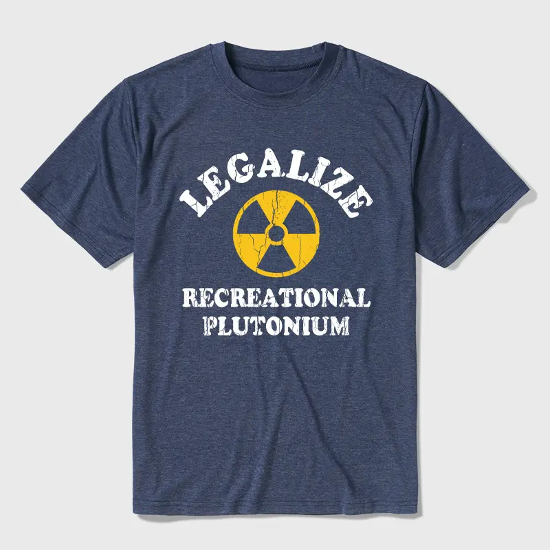 Legalize Recreational Plutonium Ultra Soft Heather Tee shirts