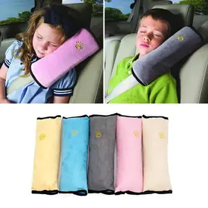 Car Seat Belt Cover Shoulder Pad Child Seat Belt Adjuster Fixer Extended Plush Seat Belt Shoulder Pad