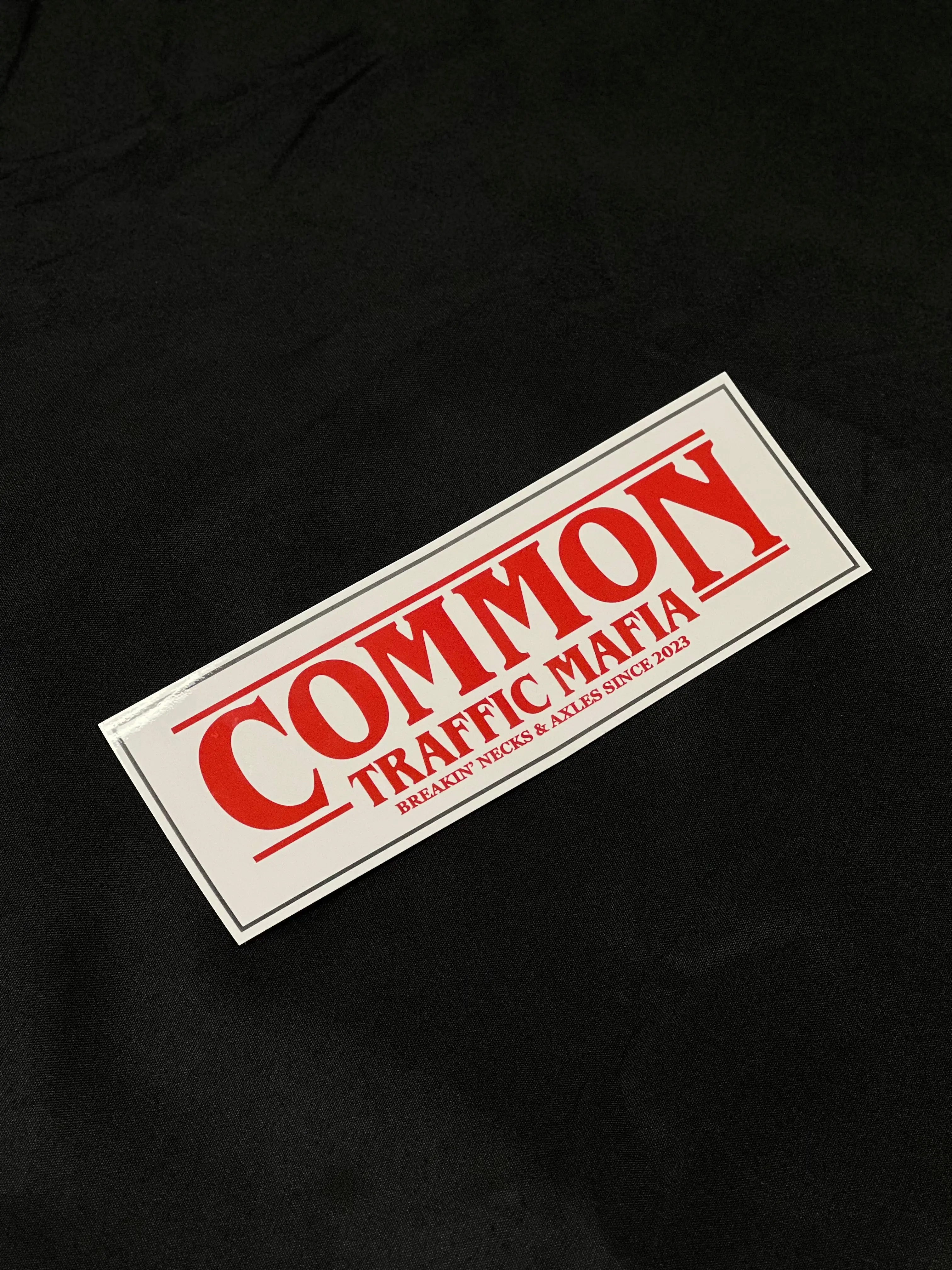 “Strangest” Slap Sticker