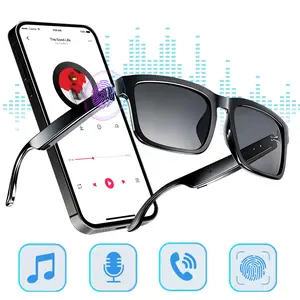 Smart Glasses for Men and Women,Wireless Smart Glasses,Bluetooth Audio Glasses,Touch Control,Built in Mic & Speakers,Athletic/Outdoor UV Protection Unisex,Voice Assistant,Music Playback,Hands-Free Calls