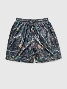 Men's All Over Print Camo Shorts, Casual Comfy Breathable Shorts for Daily Wear, Breathable Printed Shorts, Athleisure Street Shorts, Mens Shorts for Summer, Athletic Shorts Casual, Casual Sports Shorts