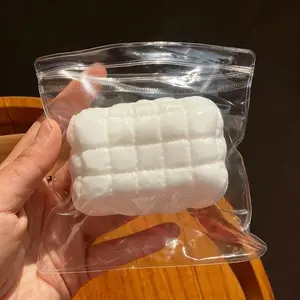 Squishy Square soap Fidget Toy Milk White Pillow Squeeze Toy Fun Anti-stress Sensory Toy Relieve anxiety Antistress for Friend