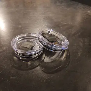 Magnetic Slider Replacement Lid for 20oz Tumbler & 12oz Coffee Mug - Plastic, Portable Reusable Drinkware, Washable, Bottled, Cup, Water Bottles, Bottles