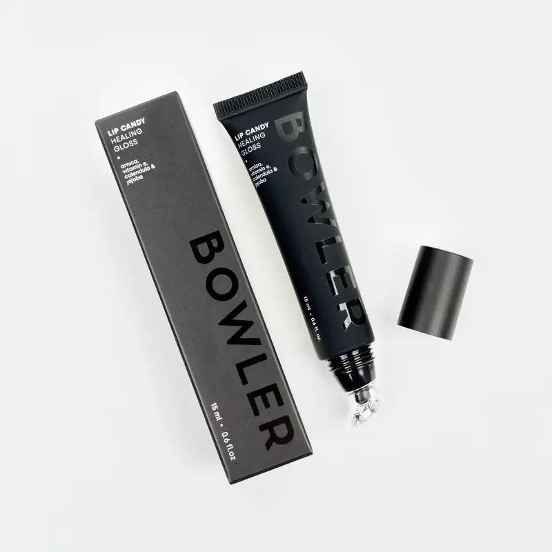Bowler Lip Gloss - Renewal Treatment with Arnica Calendula Aloe and Vitamin E for Hydrated Smooth Lips 15 mL