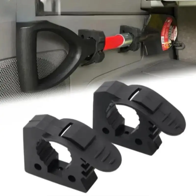 Quick Punch Clamps Set, Adjustable Synthetic Rubber Mounting Clips, Car Clips Kit, Off-Road Car Safety Grips, Atv Utv Truck Accessories, Reliability, Design