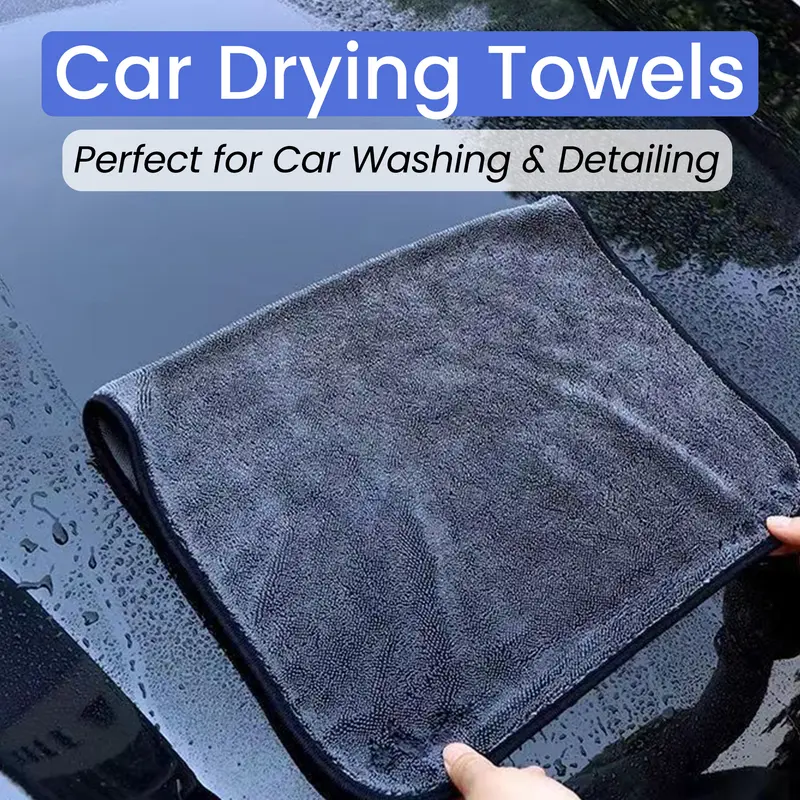 1 Count Shiny Wipes Shower Wiping Towels, Microfiber Super Absorbent Shower Cloths, Easy Cleaning Rags for Bathroom, Windows, Home, Car Toilet