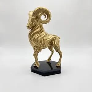 Signo Aries del Zodiaco Impreso en 3D Modern Collectible Item for Astrology Enthusiasts and Collectors - Decor