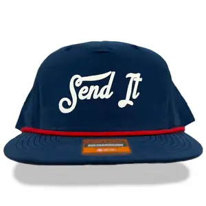 Send It Richardson Rope Hat for Men, Navy - Stylish and Durable Accessory for Adventures hats  men