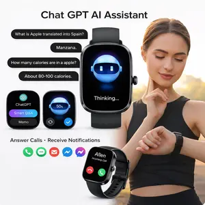 [Mother’s Day Gift]Ntaanoo T70/P66/T30 Smartwatch HD Display, Wireless Call & Message Alerts, AI Chatbot, 110+ Sport Modes, Multifunctional Touchscreen for Men & Women