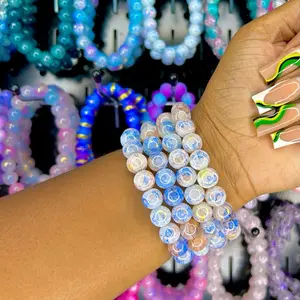 Glass Beaded Bracelets (1)