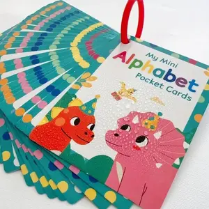 26 Letter Flashcards Set, Alphabet Learning Cards for Kids, Phonics Flashcards, English Alphabet Voice Pocket Cards, Educational Toy Gift