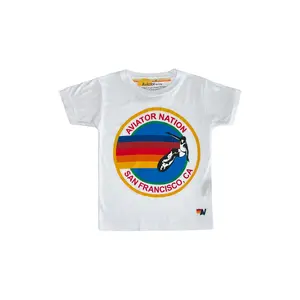 KID'S AVIATOR NATION SAN FRANCISCO TEE - WHITE