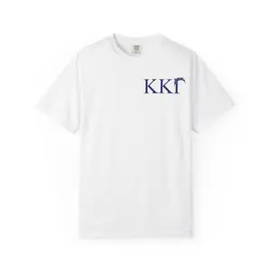 Kappa Kappa Gamma Unisex Garment-Dyed T-shirt | Sorority Shirt, Graduation Gift, College Apparel, Greek Life Clothing, Casual Wear