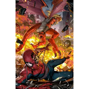 AMAZING SPIDER-MAN: TORN #1 DERRICK CHEW - VIRGIN - LTD 1000