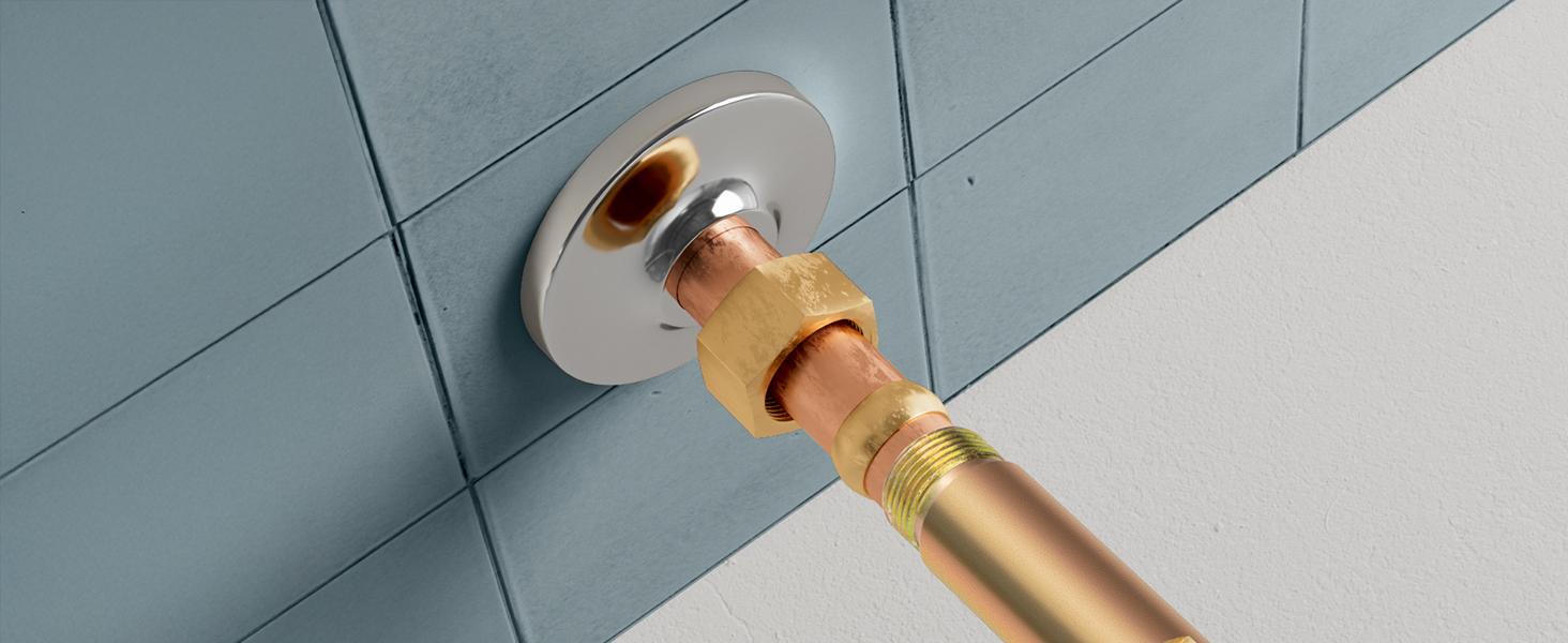 DURATECH Compression Sleeve Puller Tool, Ferrule Puller for 1/2 ” Compression Fittings, Without Damage, Corrosion Resistance, Remove Nut and Ferrule of Pipe in Kitchen, Sinks, and Bathtubs