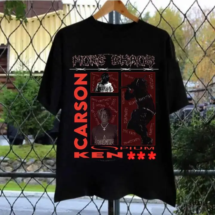 Ken Carson xperimenting Tour 2026 Shirt More Chaos Vintage Hip Hop Tee HY6292