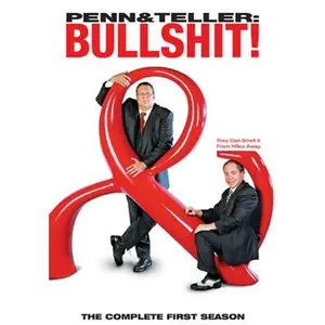 USED-Penn & Teller: Bullshit! The Complete First Season by Tom Greenhut (DVD)