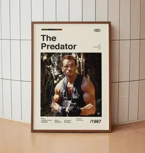 The Predator Poster Contemporary Wall Decor Modern Home Aesthetic Interior Decoration Print
