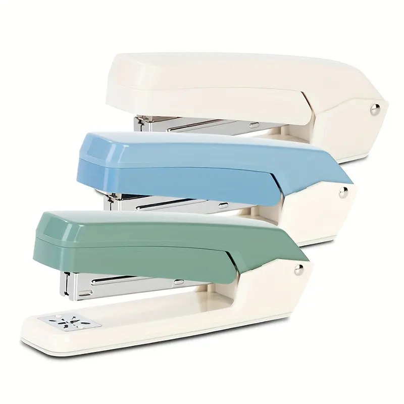 Rotatable Stapler Office Use, Office Stationery Supplies, Office Accessories, 360 Degree Rotating Staple Remover, Effortless Fashionable Student Stapler, High Aesthetic Value