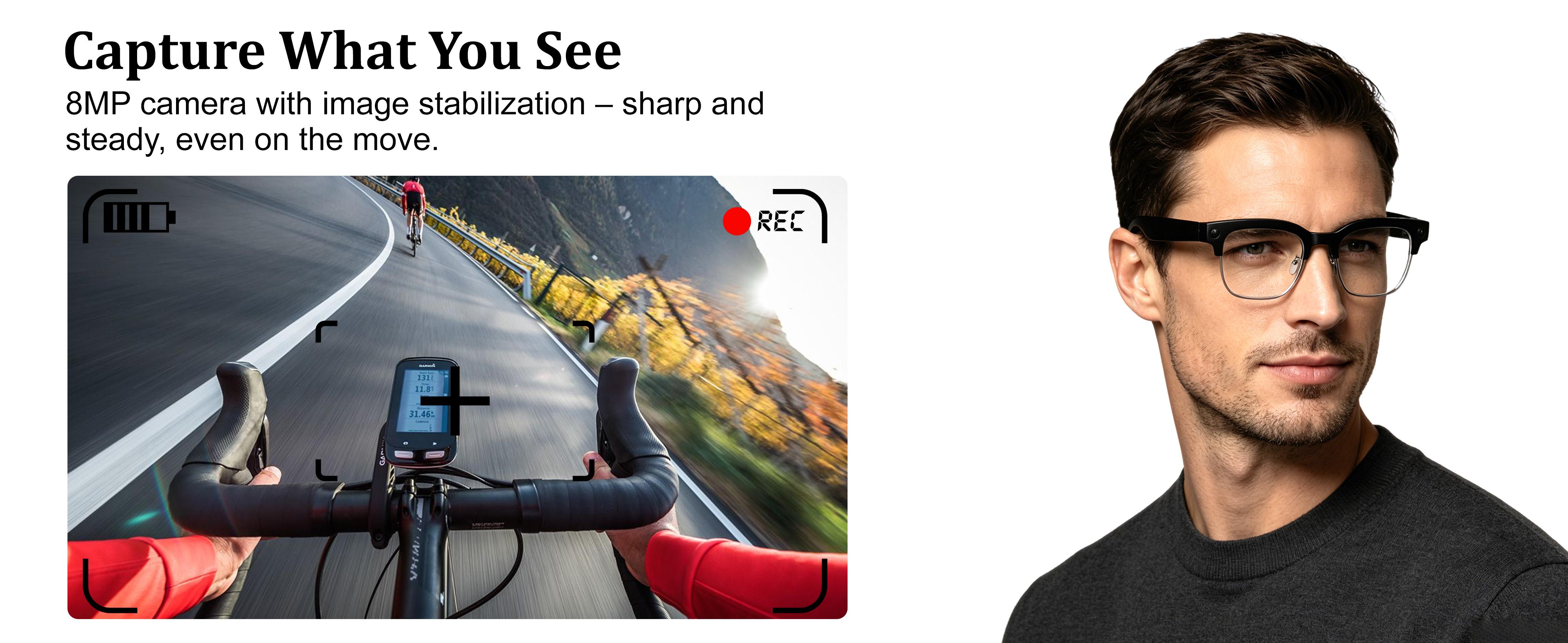 LUSBY Classic Smart Glasses - New Q12 Upgraded & Q11 AI Model, 8MP Photo/Video Recording, 160+ Languages Real-Time Translation, Photochromic UV400 Lenses, Bluetooth Wireless, Magnetic, Rechargeable Batteries, Hands-Free Business & Travel Wearable LUSBY Classic Smart Glasses - New Q12 Upgraded & Q11 AI Model, 8MP Photo/Video Recording, 160+ Languages Real-Time Translation, Photochromic UV400 Lenses, Bluetooth Wireless, Magnetic, Rechargeable Batteries, Hands-Free Business & Travel Wearable