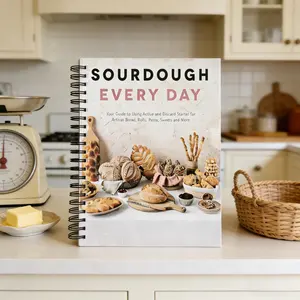 "Daily Baking: A Guide to Making Handmade Bread, Desserts,Wraps, Pasta,  etc.", recipes for learning to bake