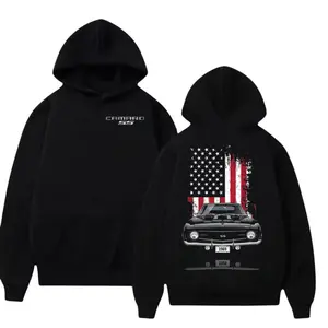 Chevy Camaro SS T-Shirt / Hoodie – Classic Muscle Car Graphic Tee, American Flag Car Design, Vintage Chevy Camaro Shirt, Car Enthusiast Gift for Men, Top Menswear