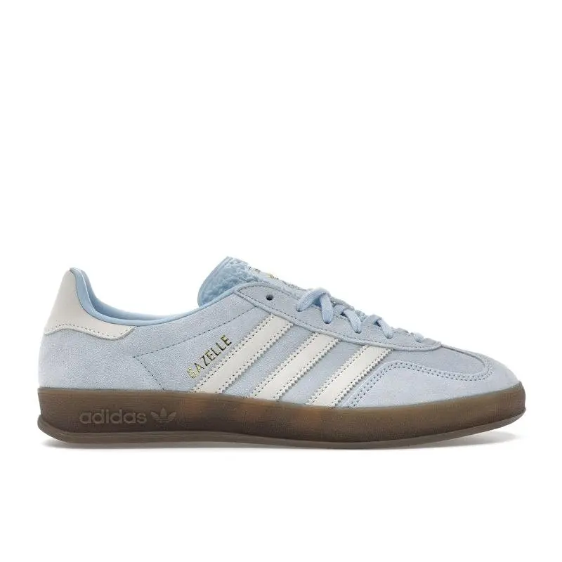 adidas Women's Gazelle Indoor Clear Sky Off White, from StockX
