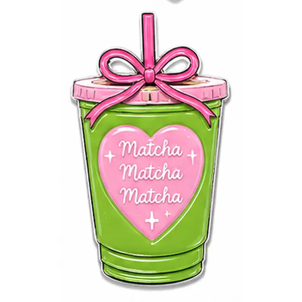 Matcha - Premium Metal Stickers | Phone, Laptop, Tablet & Tumbler Accessories
