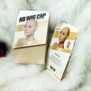 HD Wig Caps For Women 2 Count Transparent Breathable Bald Cap For Wig-4