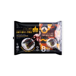 Master hee's Omega Plus Traditional Korean seaweed snack- 8pack