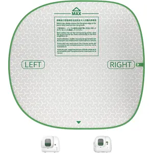 Litter Pad Max for PURAMAX 2 and Purobot Max Pro Automatic Self-Cleaning  Litter Box,  Leakproof Litter Mat, , Anti-Stick, Scratch-Resistant Cylinder Pad