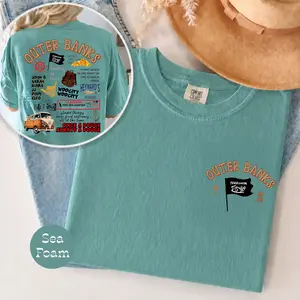 [Comfort Colors] Outer banks Movie Shirt, Vintage Retro Summer Shirt, Classic Shirt, Gifts for him, Funny Movie
