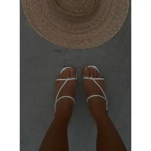 The Becka Heels White