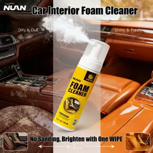 Foam Interior Cleaner – NUAN formula safely refreshes leather, headliner, and plastic interiors.-MY0522