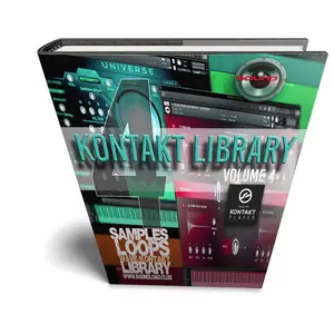 KONTAKT Library (Vol 4) - Large Essential Samples/Loops Library 10GB for Free Kontakt Player (Any DAW, PC/Mac)
