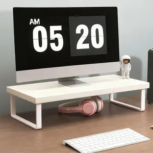Monitor Stand Riser 50cm Fixed Height, Computer Monitor Lift Base, Desktop Storage Organizer Rack with Heavy Duty Load Bearing