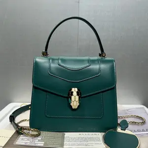 Pre-owned Bvlgari Leather Shoulder Bags Serpenti handbag 22732330