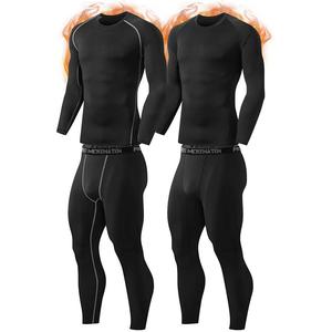 Compression Underwear Set for Cold Winter Weather with Hunting Gear Warm Cold-Proof Base Clothes, Long Johns, Lined, and Pants summerwins